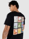 Monet Skateboards Floral Stamps T-Shirt