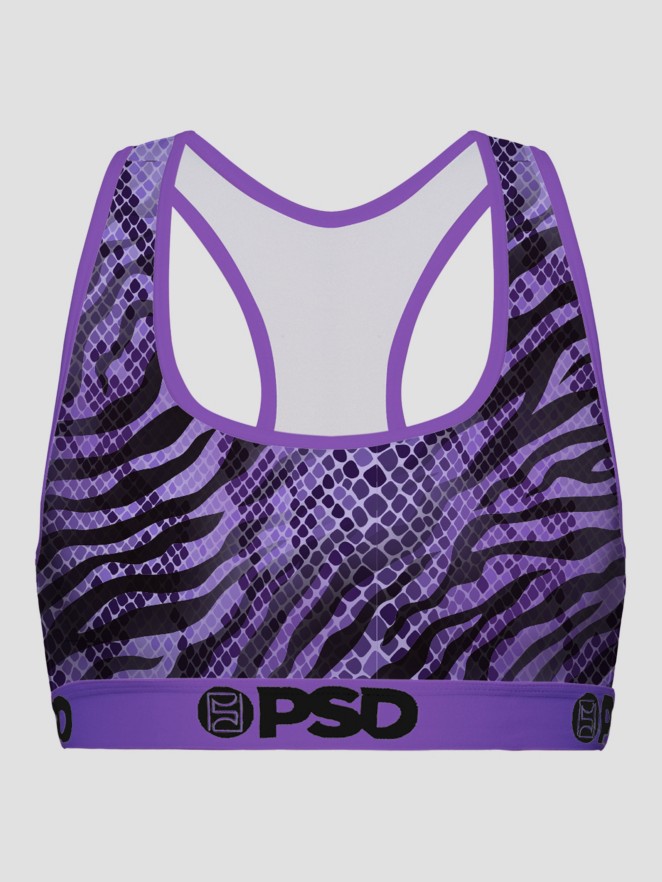 PSD Purp Boa Tiger Sb Bra