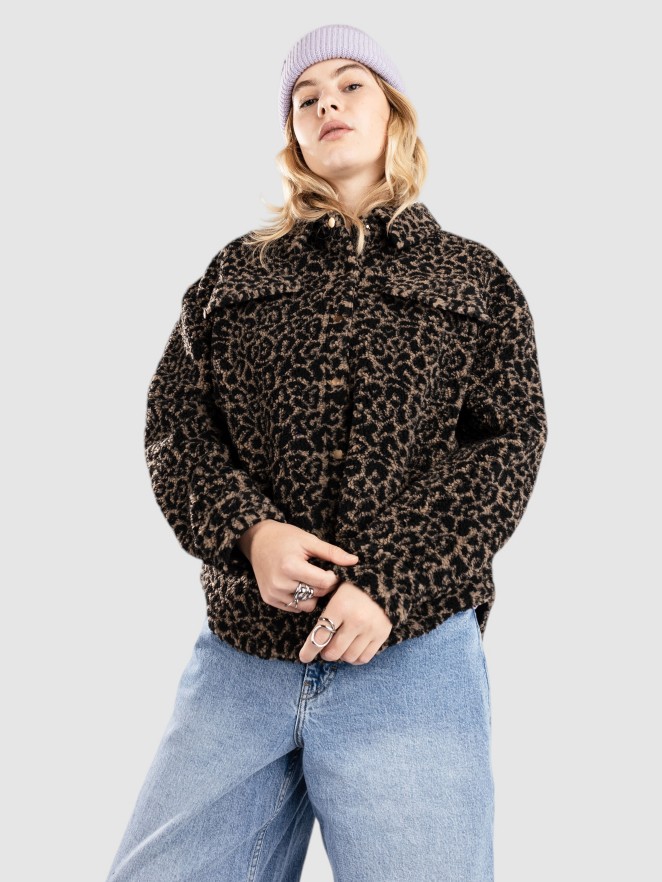 Urban Classics AOP Sherpa Overshirt Jacket