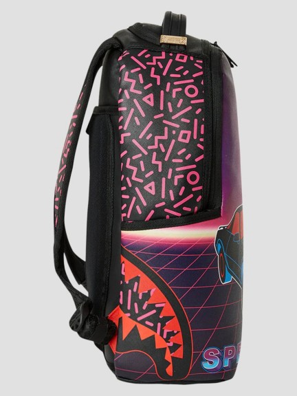 Brandneue SPRAYGROUND Kirschblüte LED Trooper Deluxe Tasche