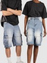 Urban Classics Relaxed Denim Cargo Shorts