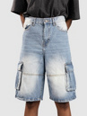 Urban Classics Relaxed Denim Cargo Shorts