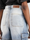 Urban Classics Relaxed Denim Cargo Shorts