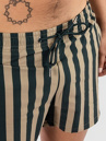 Urban Classics Striped Seersucker Swim Boardshorts