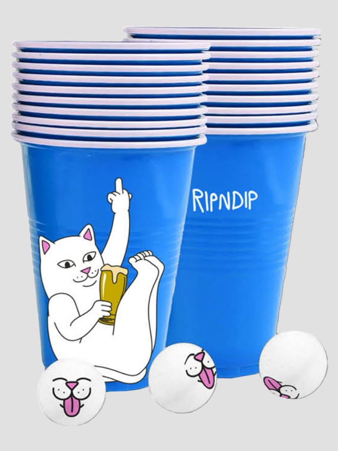 RIPNDIP Lord Nermal Beer Pong Set