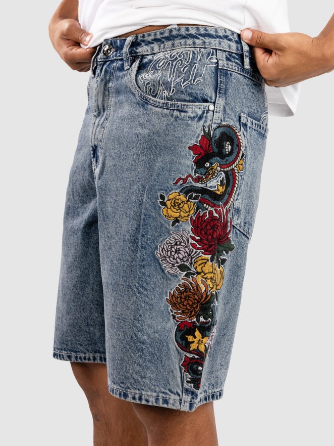 Ninth Hall Waylay w Embroidery Shorts