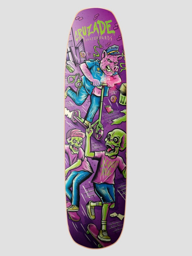 Cruzade Scootpig 8.5″X32.25″ Skateboard Deck