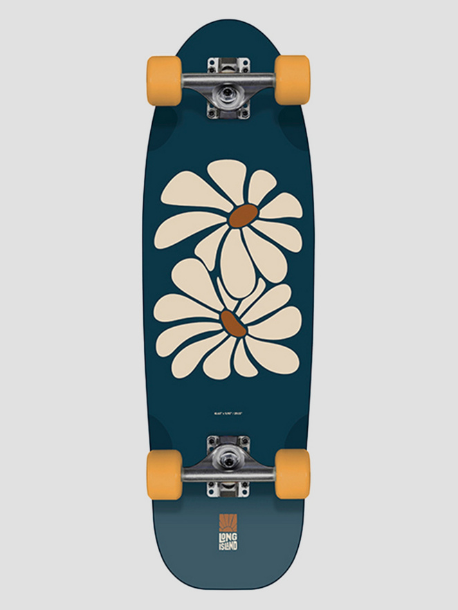 Long Island Longboards Flowers 28.5″X8.5″ Complete