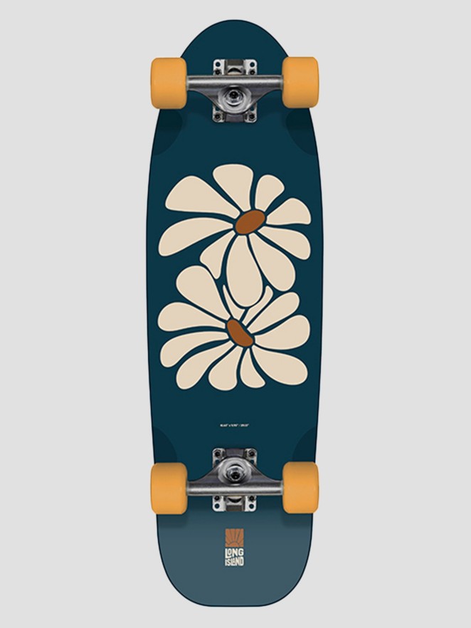 Long Island Longboards Flowers 28.5"X8.5" Complete