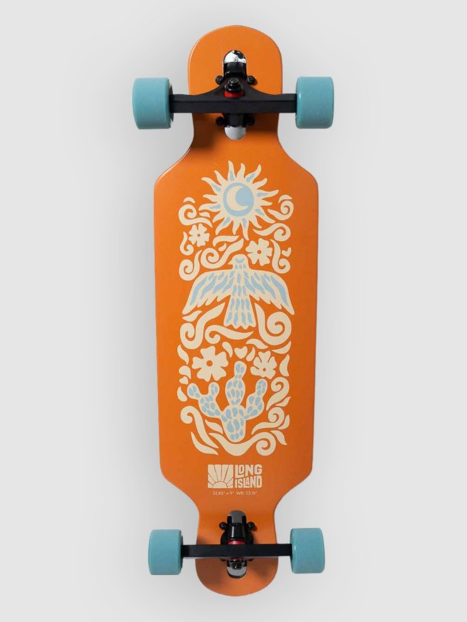 Long Island Longboards Harmony 32.85″X9″ Mini Drop Complete