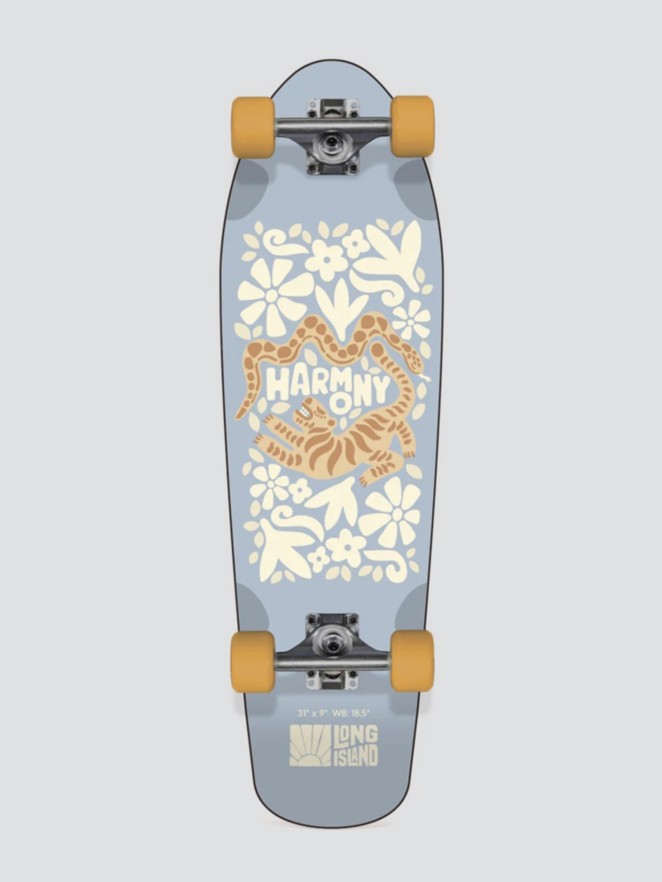 Long Island Longboards Harmony 32.85″X9″ Mini Drop Complete