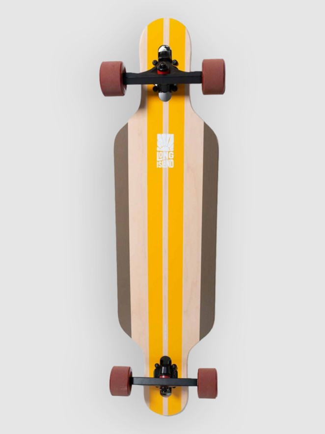 Long Island Longboards Stripe 36.95″X9.25″ Drop Complete