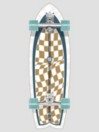 Long Island Longboards Checker 30"X9.75"X19" Surfskate