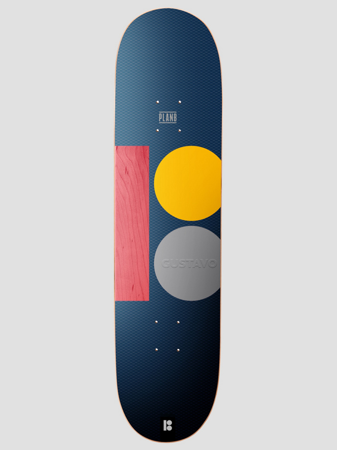 Plan B Palette Gustavo 8.0″X31.33″ Skateboard Deck