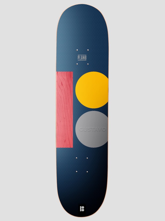 Plan B Palette Gustavo 8.0"X31.33" Skateboard Deck