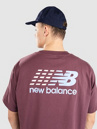 New Balance Athletics Multi Color Logo T-Shirt