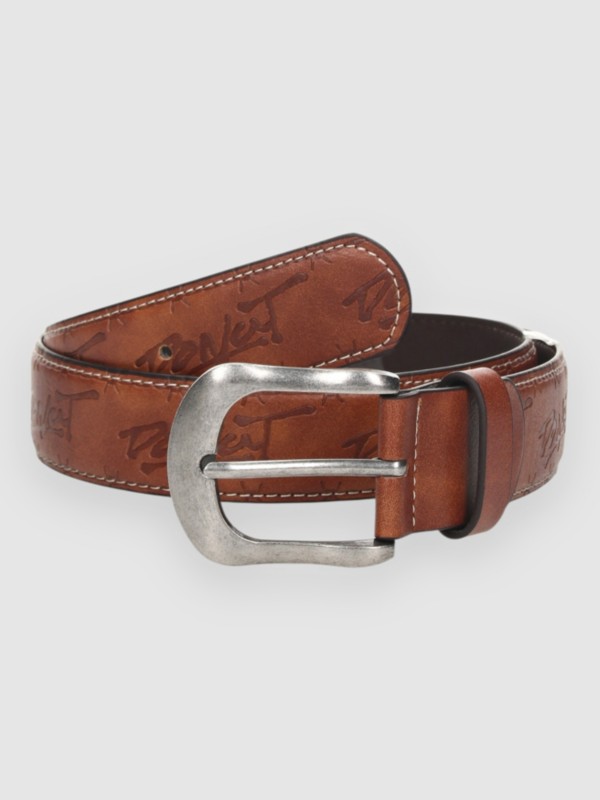 Donut Faux Leather Gürtel medium brown