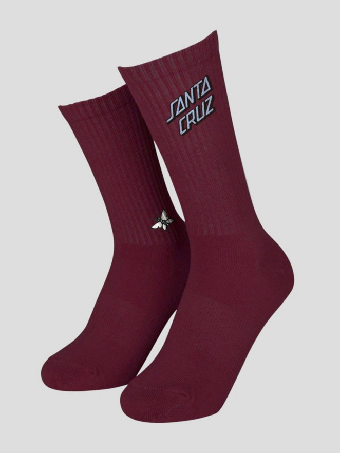 Santa Cruz Flutter Flash 2 Pack Chaussettes