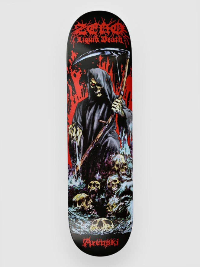 Zero Arunski - Liquid Death 8.25″ Skateboard Deck