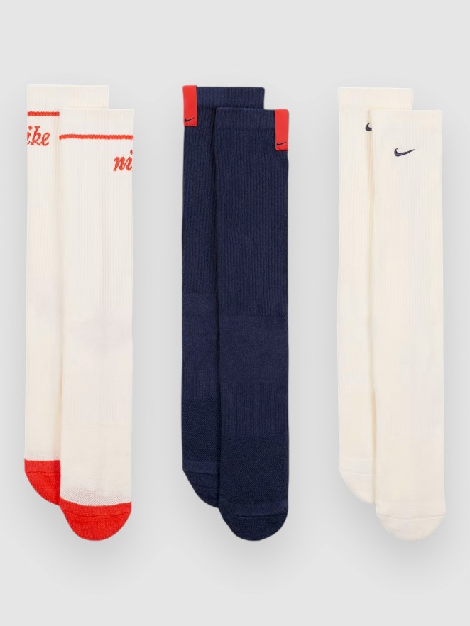 Nike Ed Pl Csh Crew 3P 144 WGFX Socks