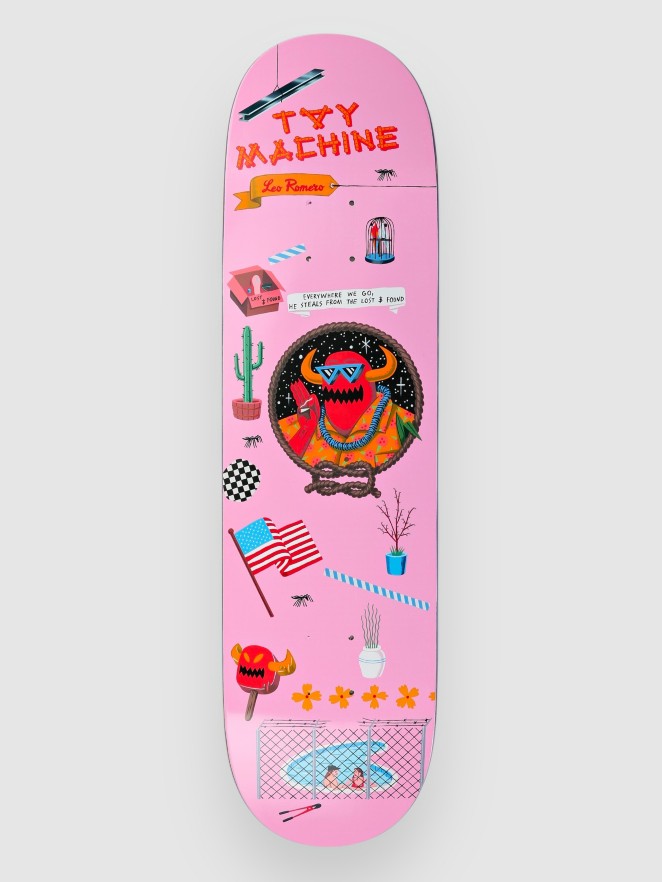 Toy Machine Romero Lost & Found 8.25″ Skateboard Deck
