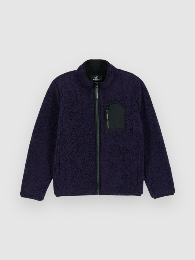 Volcom Muzzer Fuzzar Kids Hettegenser med glidelås