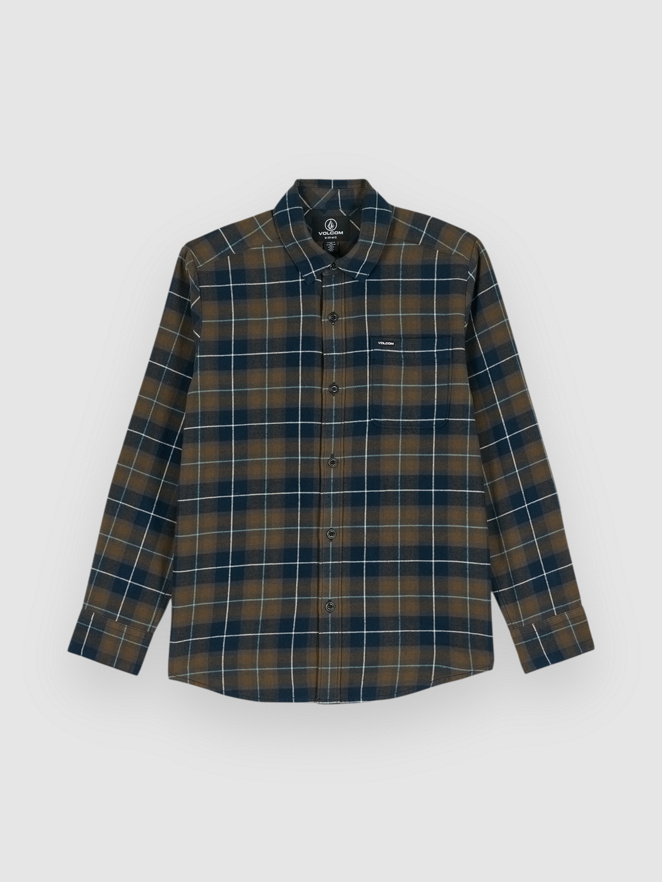 Volcom Caden Plaid Kids Skjorte