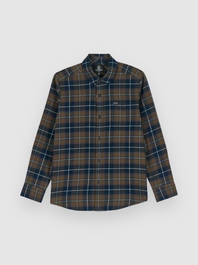 Volcom Caden Plaid Kids Shirt