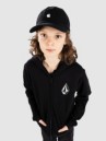 Volcom Iconic Stone Gid Kids Hoddie com fecho