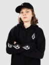 Volcom Iconic Stone Gid Kids Hoddie com fecho