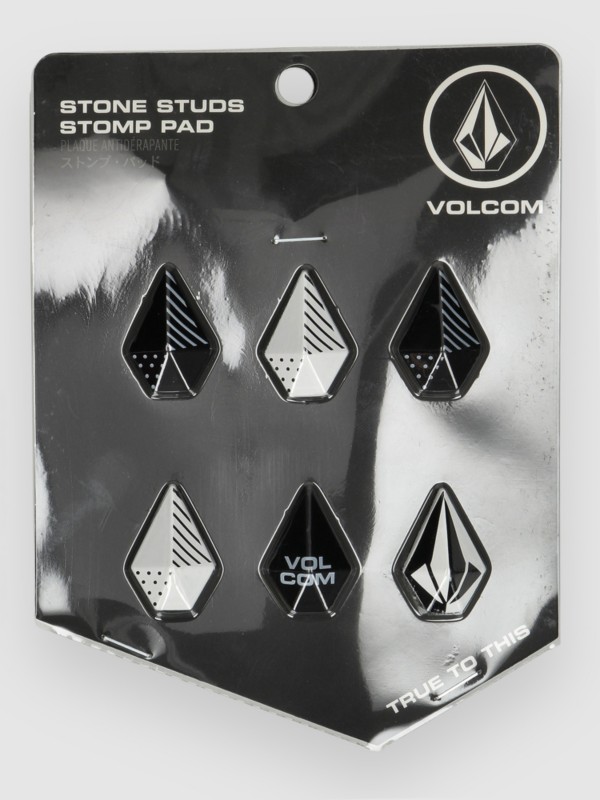 Volcom Stone Studs Stomp Pad black white