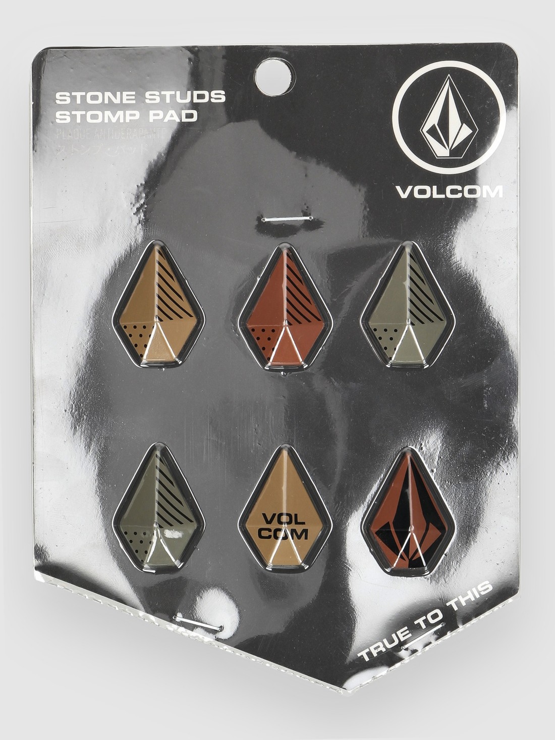 Volcom Stone Studs Stomp Pad military