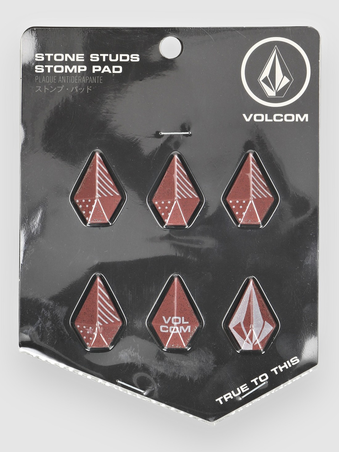 Volcom Stone Studs Stomp Pad pink