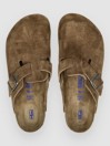 Birkenstock Boston Soft Footbed Suede Leather Sandaler