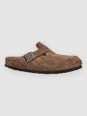 Birkenstock Boston Soft Footbed Suede Leather Sandals