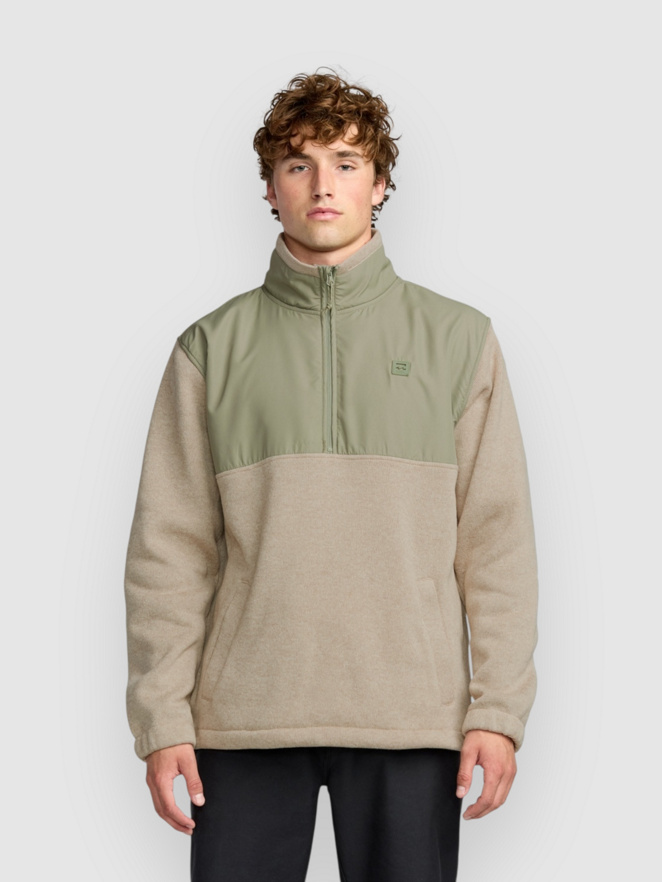Billabong Boundary Blocked Mock Fleece Sweater