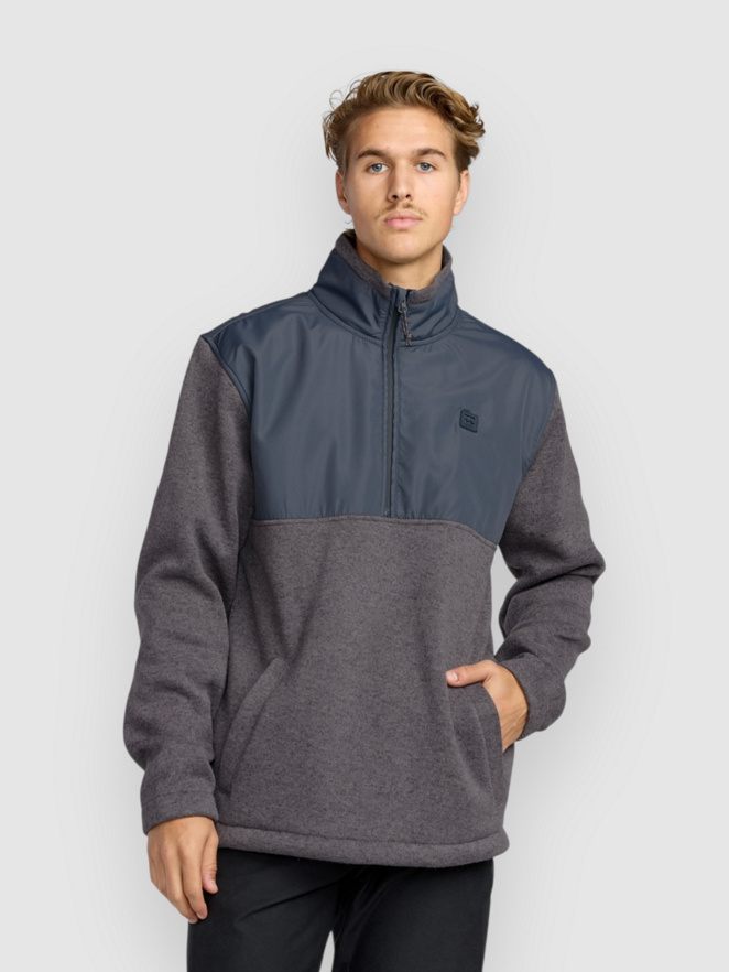 Billabong Boundary Blocked Mock Fleece Sweater