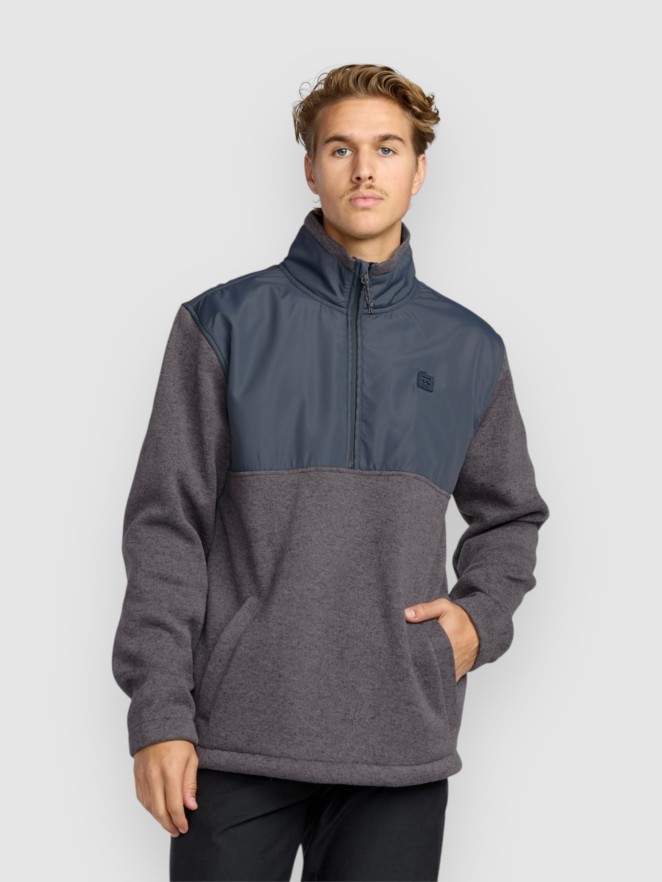 Billabong Boundary Blocked Mock Fleece Sweater