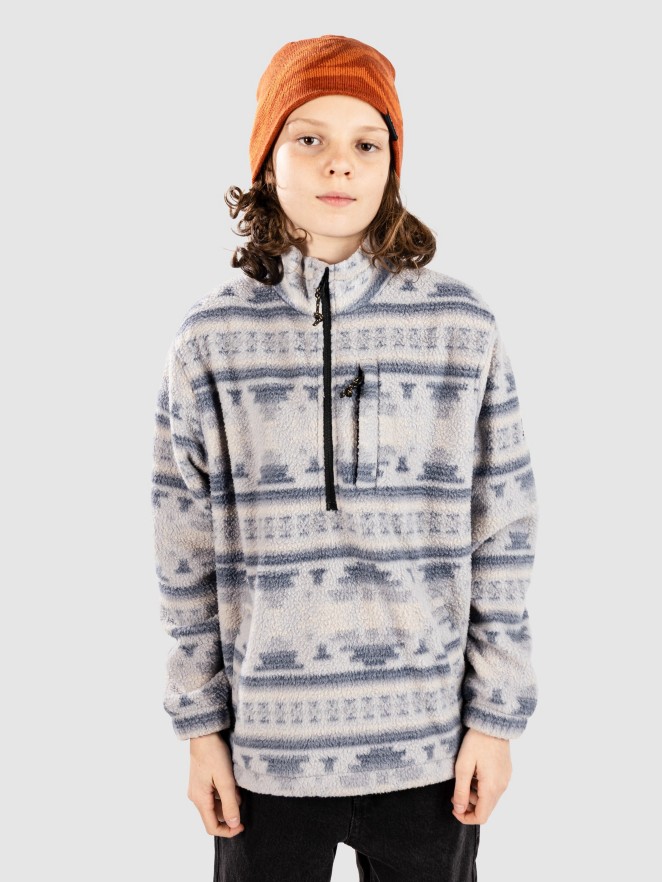 Billabong Boundary Mock Kids Half-Zip Fleece Sweater