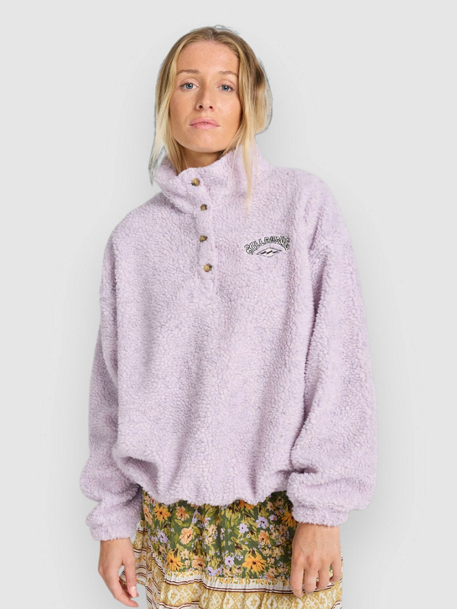 Billabong Run The Road Half-Zip Fleece Sweater