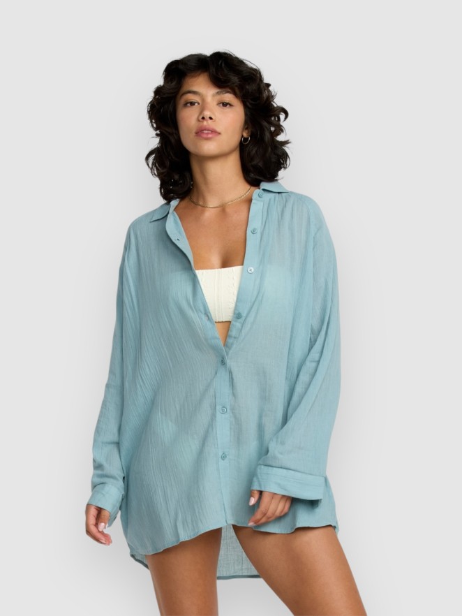 RVCA Province Coverup Shirt