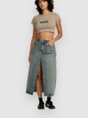 RVCA Midi Denim Skirt