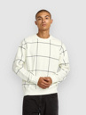 RVCA Vacancy Window Pane Crew Strickpullover