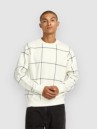 RVCA Vacancy Window Pane Crew Strickpullover