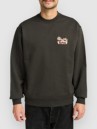 RVCA Rose Sign Crew Fleece Pullover