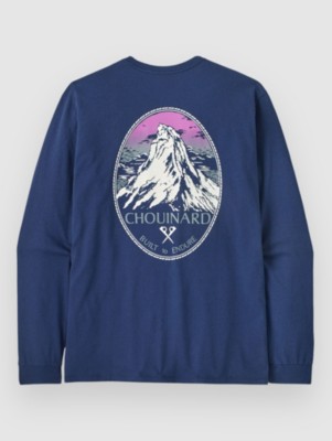 Patagonia Chouinard Crest Responsibili Longsleeve clement blue kaufen