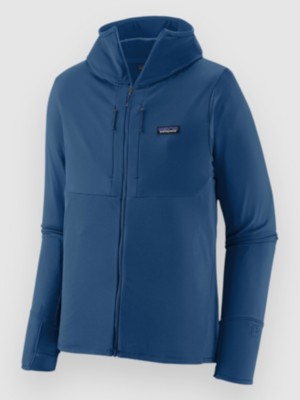 Patagonia R1 Thermal Full Sweatjacke clement blue kaufen