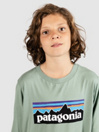 Patagonia P-6 Logo Kids Longsleeve T-Shirt