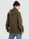 Element Icon Embroidery Hoddie com fecho