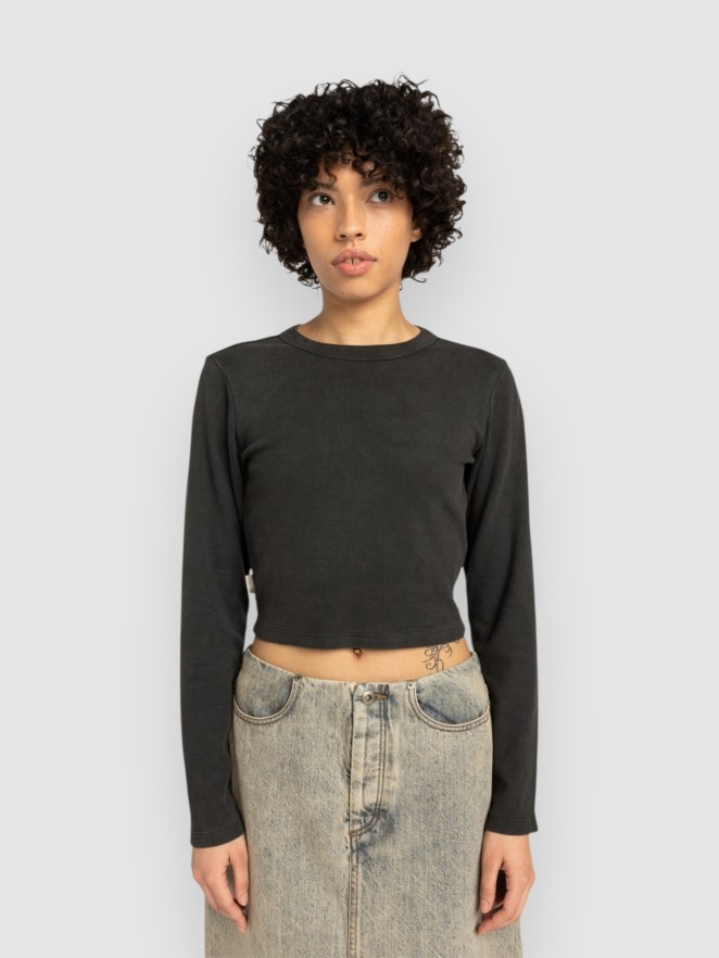 Element Icon Crop Long Sleeve T-Shirt